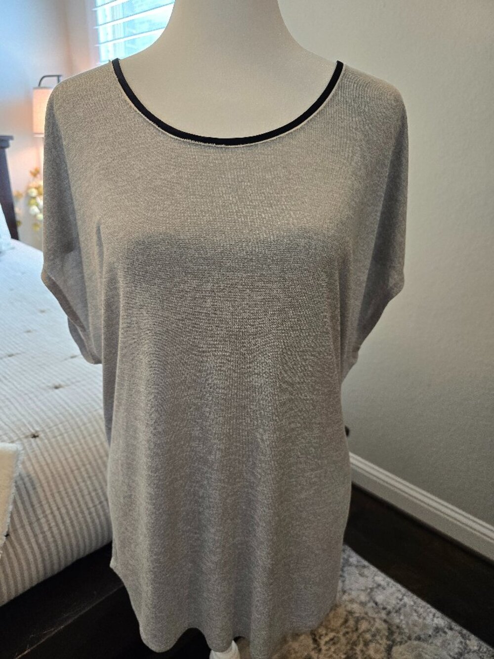 Vince Gray Dolman Blouse | Size M